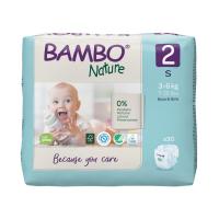 Эко-подгузники Bambo Nature 2 (3-6 кг), 30 шт купить в Чите