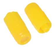Заглушка инфузионная с инъекционной мембраной с креплением Луер лок желтая с 36 ребрами — 300шт. купить в Чите