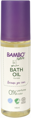 Детское масло для ванны Bambo Nature купить оптом в Чите