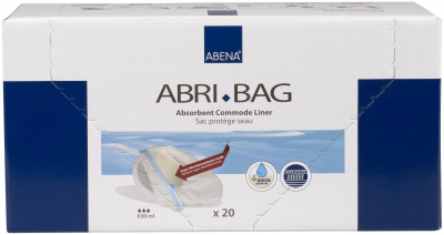 Abri-Bag Гигиенические впитывающие пакеты для туалета 51,5x39 см купить оптом в Чите
