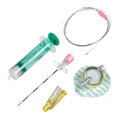 Набор для эпидуральной анестезии Перификс 420 18G/20G, фильтр, ПинПэд, шприцы, иглы  купить оптом в Чите